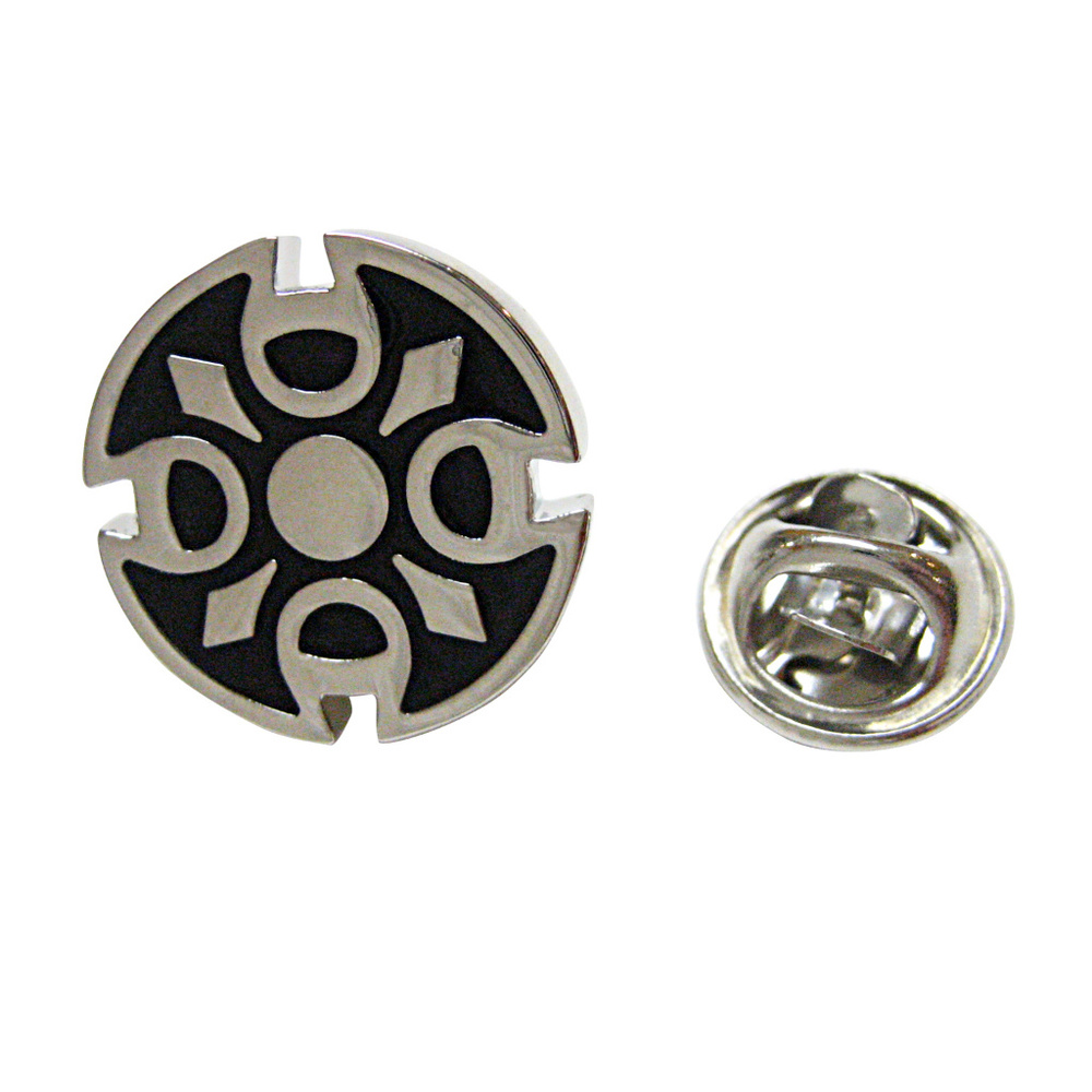 Round Celtic Design Lapel Pin